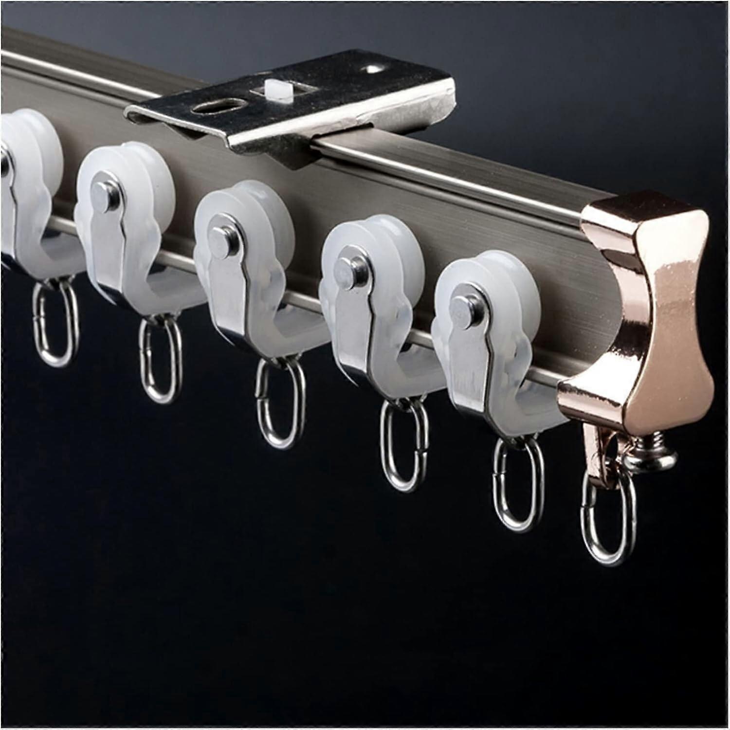 Ceiling Curtain Track, Flexible Bendable Curtain Rails Curtain for Living Room/Bedroom/Shower Room(1m/3.3ft)