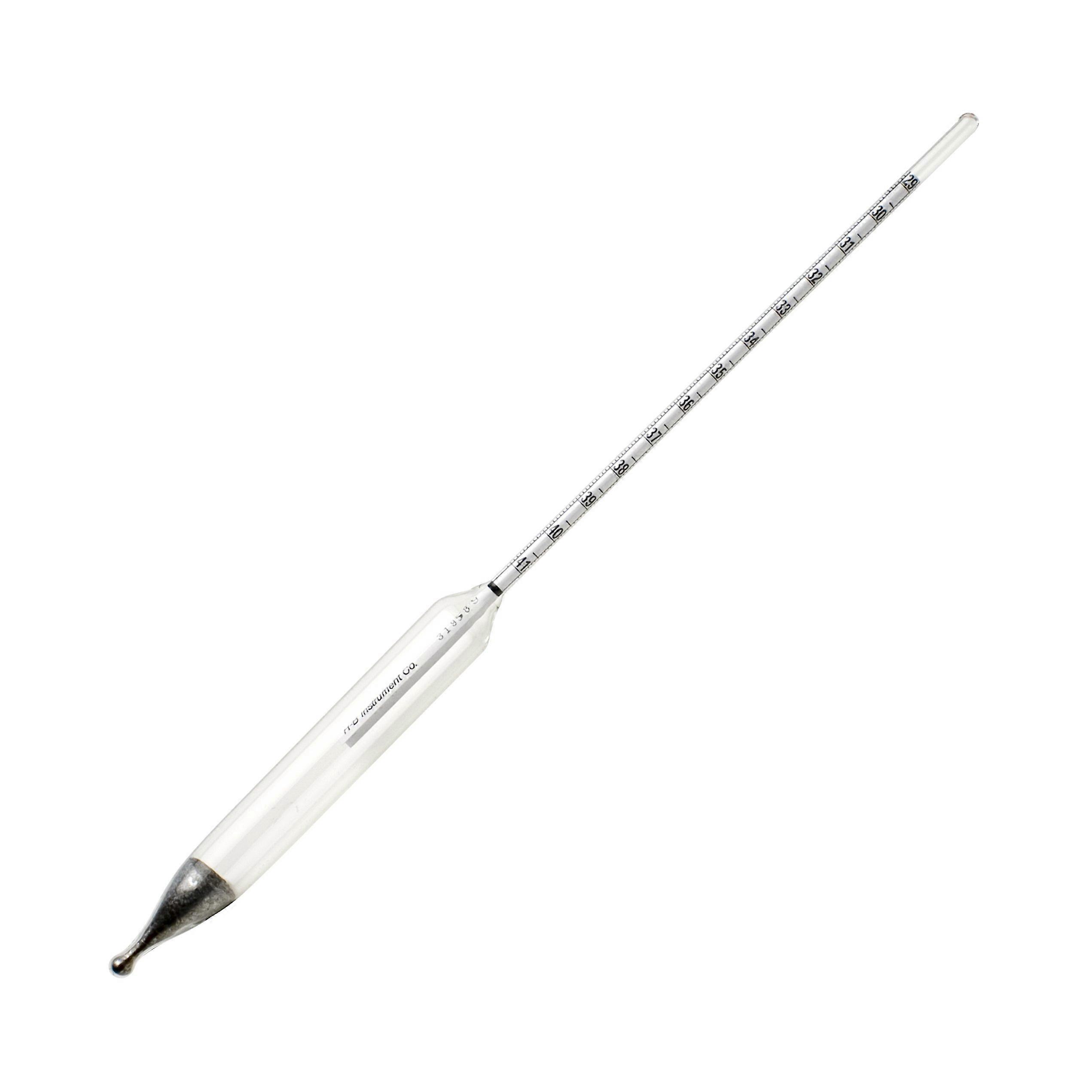 SP Bel-Art H-B DURAC 9/21 Degree Baume Hydrometer B61804-0100 for Laboratory Use, Precision Measurement and Fluid Analysis