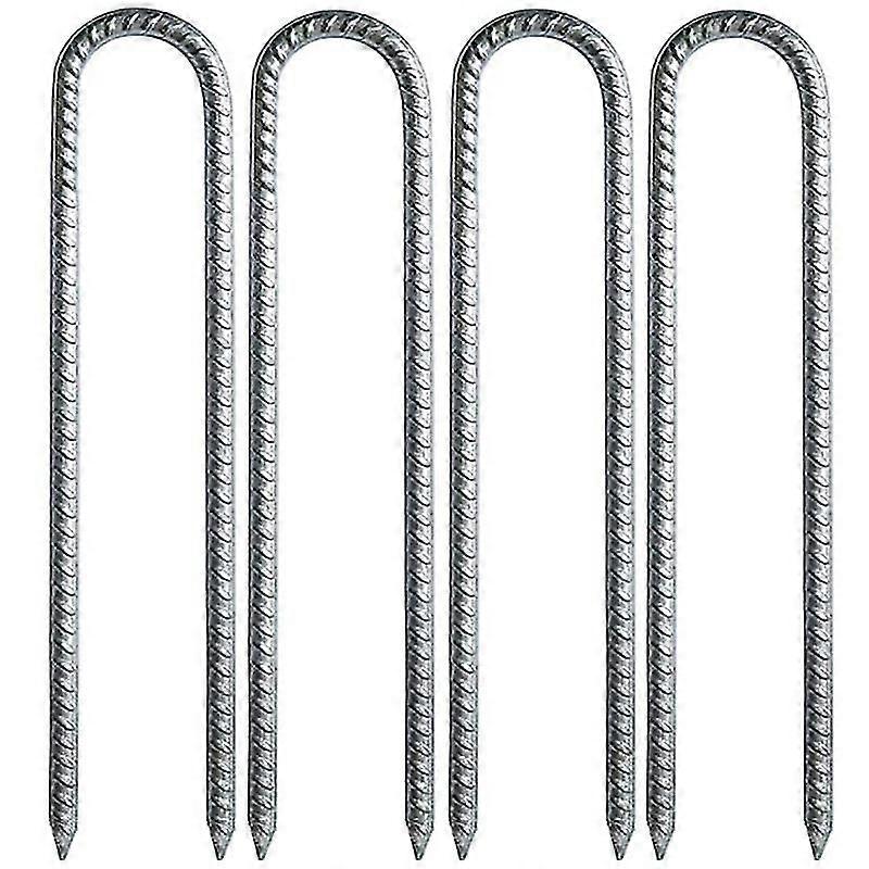 グラウンドステーク、U字型トランポリンペグ、キャンプ用ヘビーデューティグラウンドステーク、テント、トランポリン、キャノピー、小屋