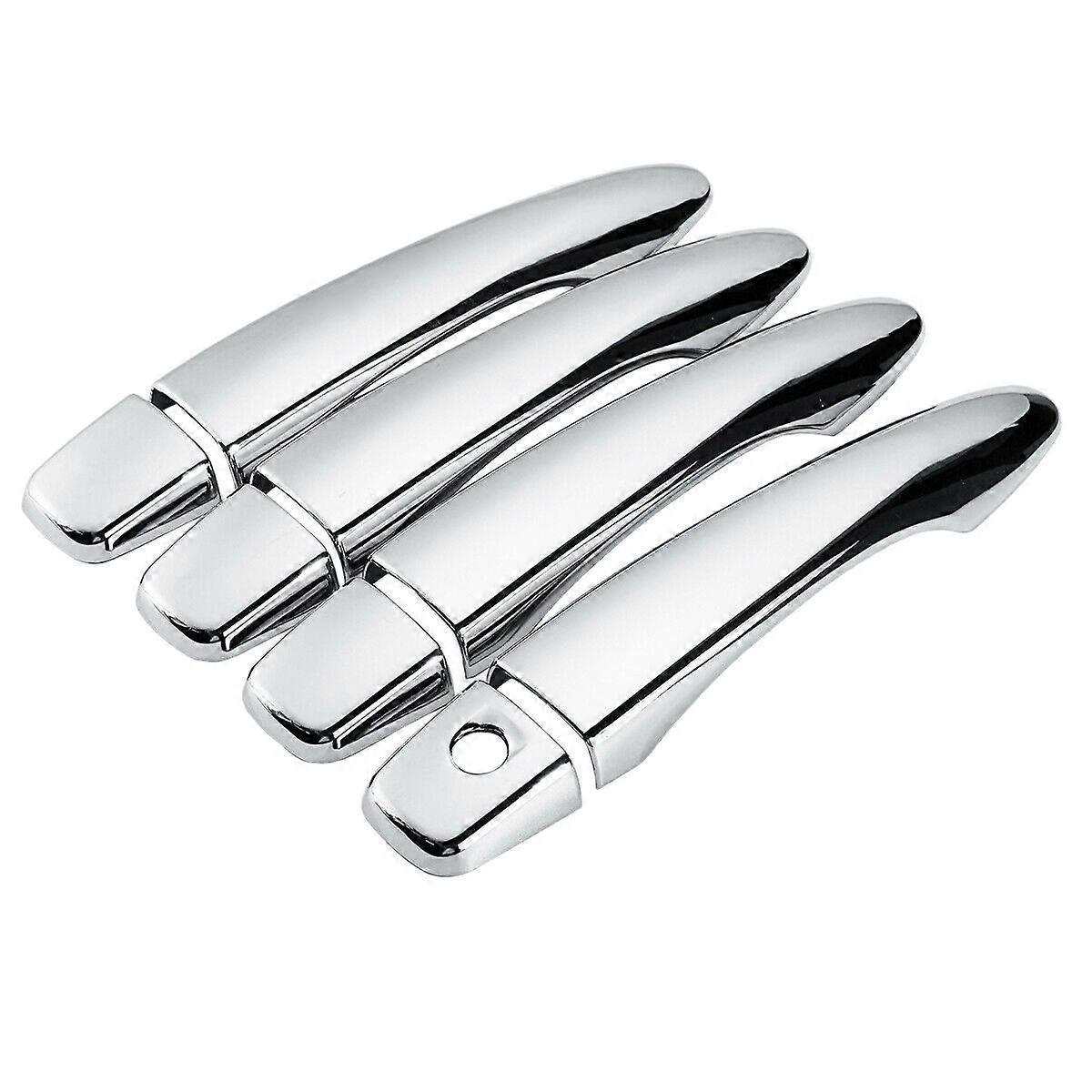 8Pcs Chrome Door Handle Cover Trim for J11 2014-2019