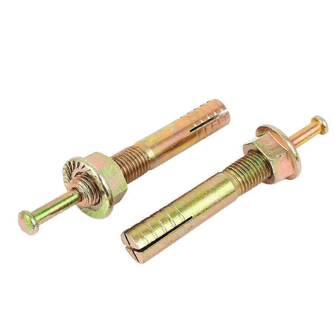Core HighStrength Bolts Strike Hammer Nails Gecko Expansion Screws M16x100mm 2pcs (Color : Multiple Colors, Size : Medium)