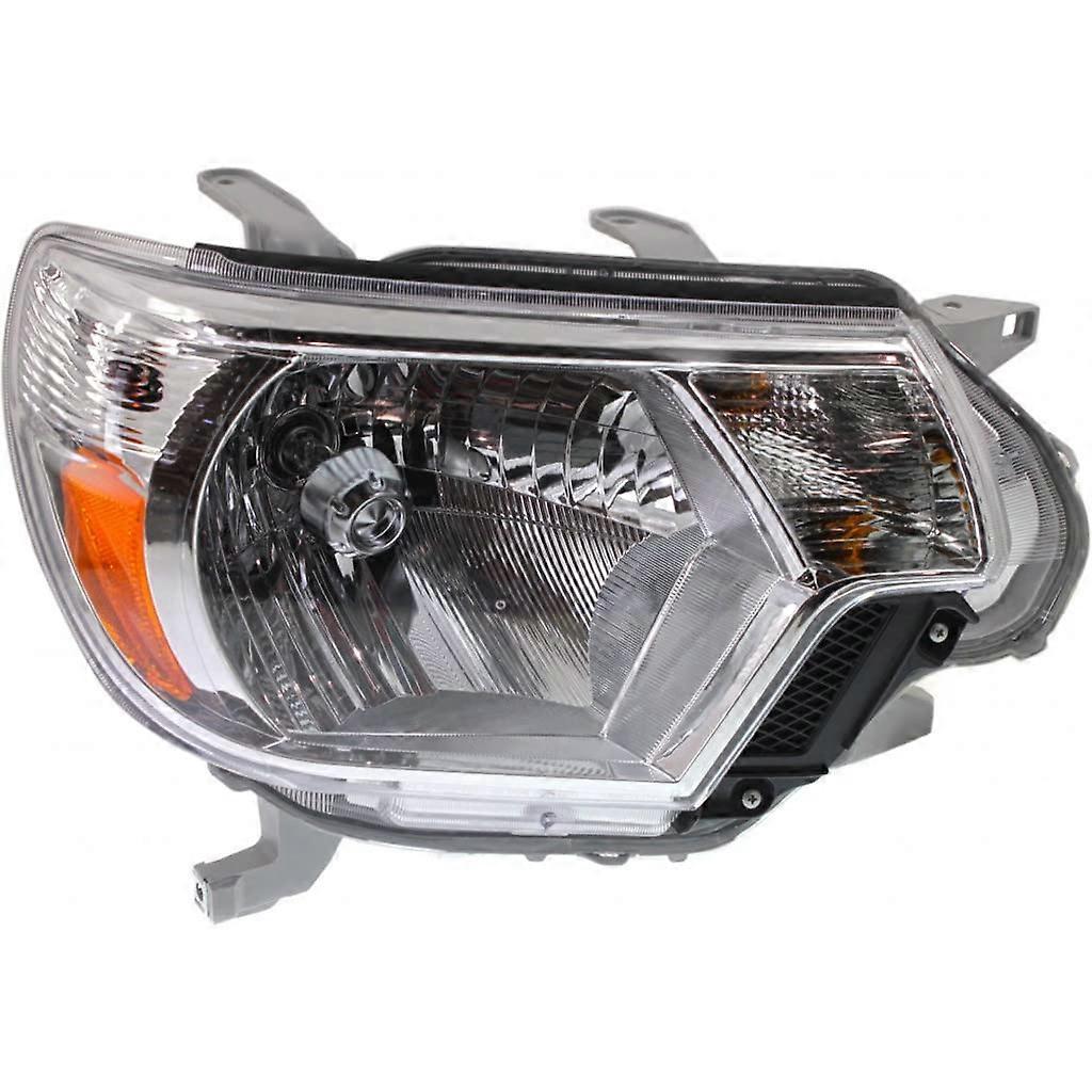 Headlight Passenger Assembly CAPA Certified TO2503213C Compatible Replacement Component for Toyota Tacoma 2012-2015