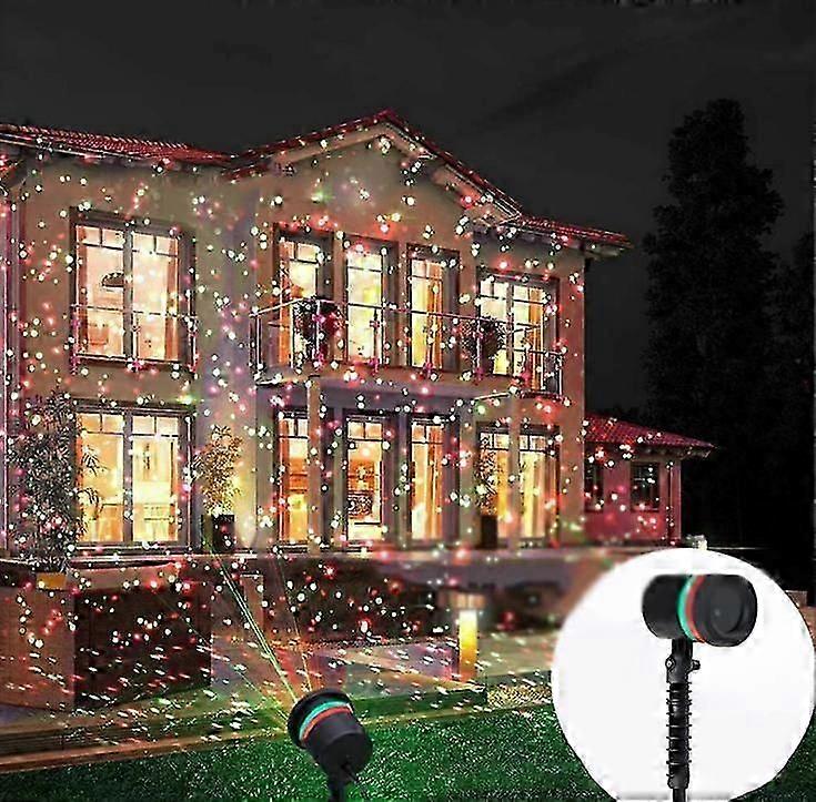 Multicolour Party Lights Rotating Colorful Projector Moving Points Landscape Lights