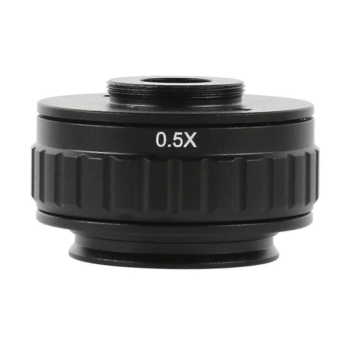 Microscope Observation 0.35X 0.5X CTV Adapter Lens Focus Adjustable 38mm Microscope Connector(0.5X)