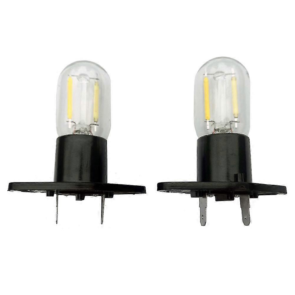 2X Z187 LED-Mikrowellenlampe gerade Klemme T170