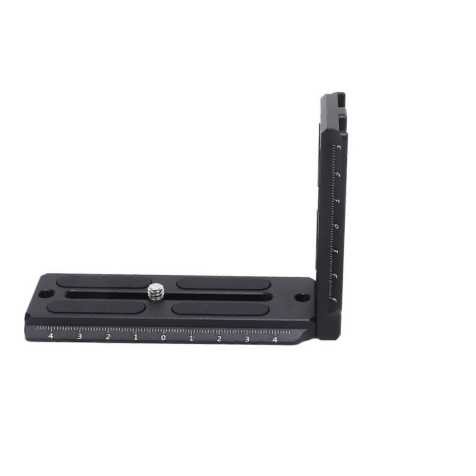 L Bracket Vertical Horizontal Switching Quick Release Camera Tripod Ball Head Stabilizer L Shaped Plate with 1/4in Screw for DJI Ronin RSC2 RS2 RS3