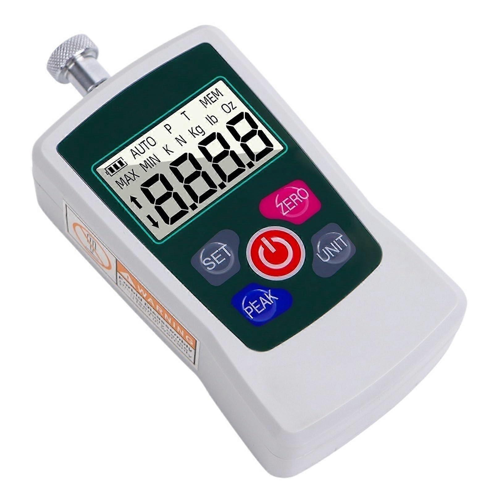 Digital Force Gauge 500N Push-Pull Dynamometer with LCD Display for Accurate Force Measurement and Testing