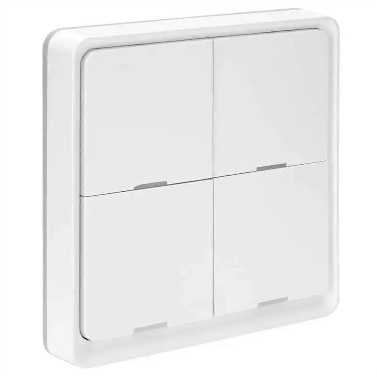 Wireless Scene Switch 4Way Panel Wall Switch Intelligent Mobile Phone APP Control for