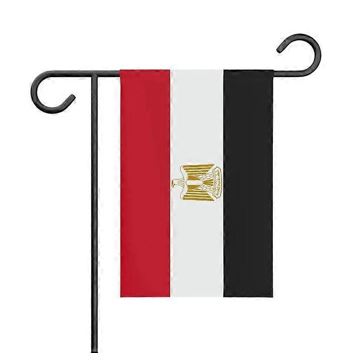 Flag - Multicolor - Egypt - 32 x 47.5 cm - Polyester - Front/Back