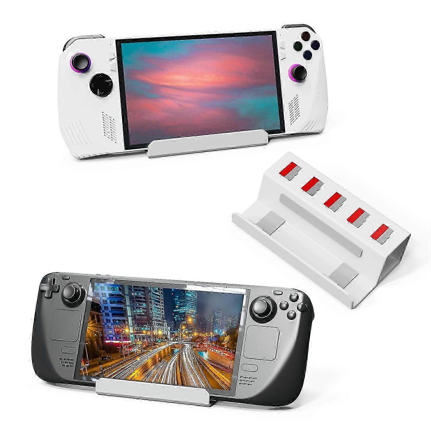 JYS RA003 Display Stand for Nintendo Switch Steam Deck ROG Ally Game Controller Desk Bracket with Me