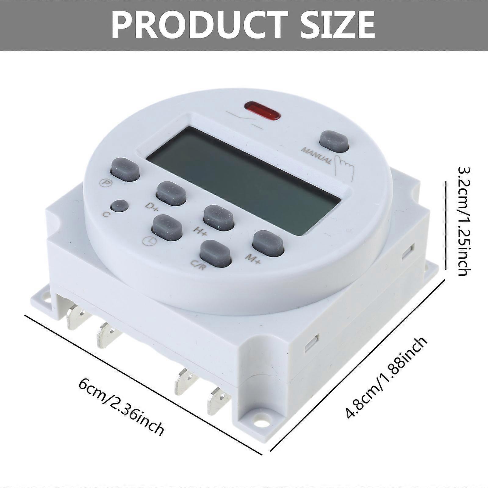 Weekly 7 Day Programmable Timer Relays Electronic Timer Switches Relays ...