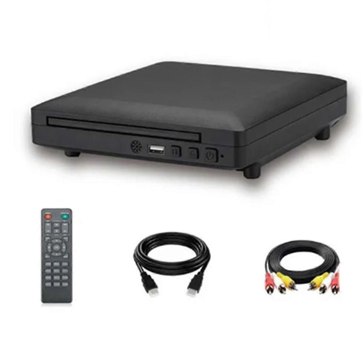 Portable DVD Player External USB and HDMI-Compatible Port Support CD VCD DVD Disc Used in Home Trave
