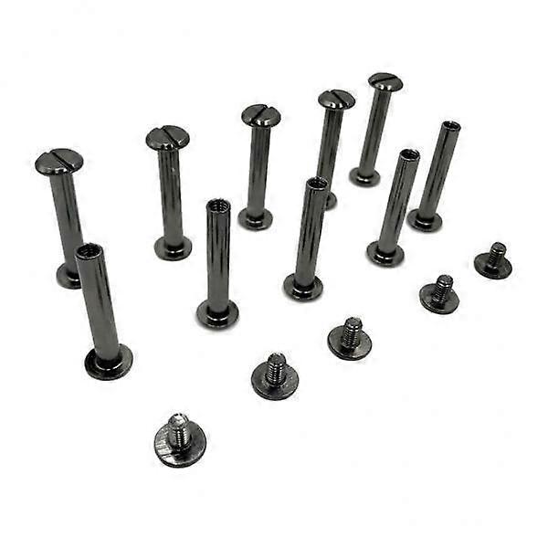 Nickel Hardware Set - 60 Pieces for Crafting