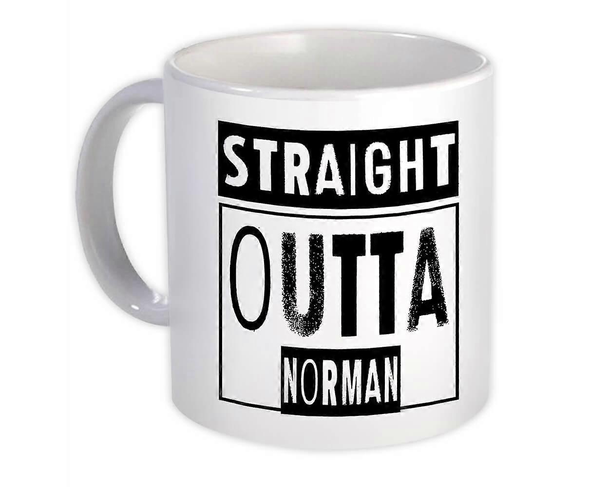 Gift Mug: Straight Outta Norman  Oklahoma
