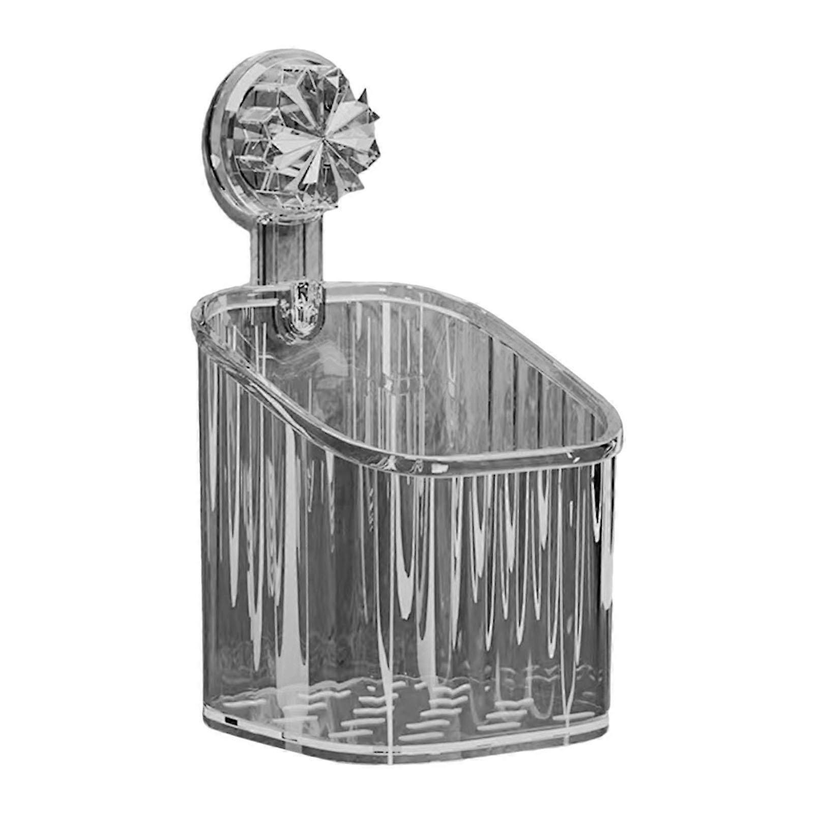 Shower Caddy Bathroom Floating Shelf Clear Reusable Waterproof Shower Shelf