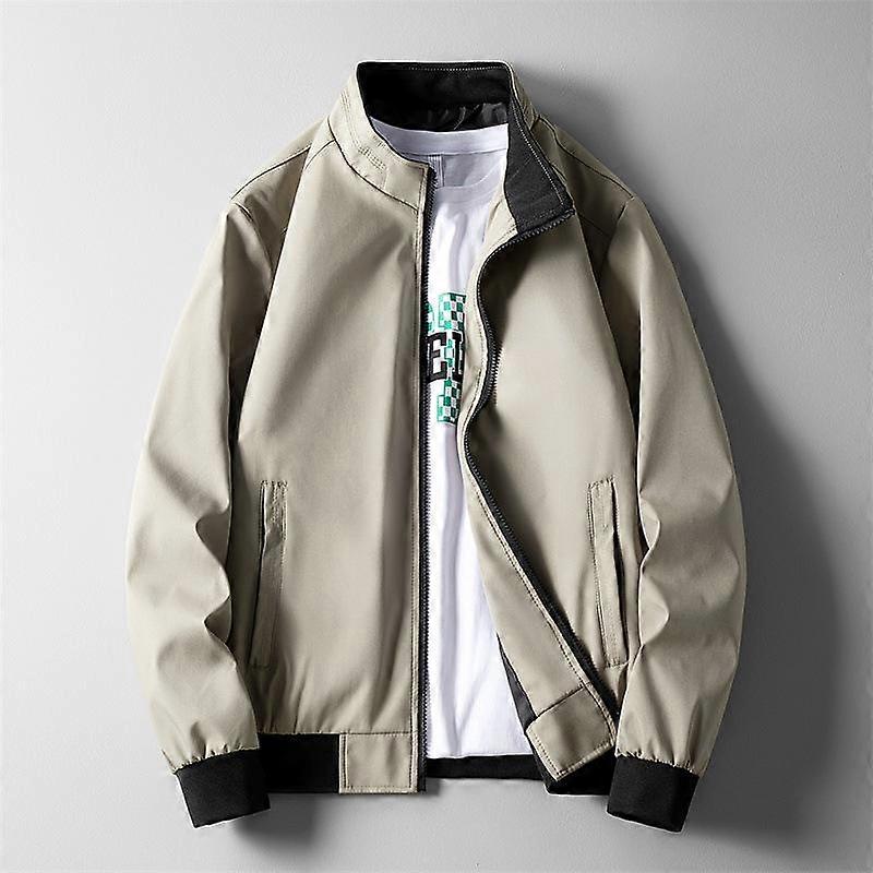 Spring and Autumn Korean Casual Large Size Hooded Jacket Men's Top