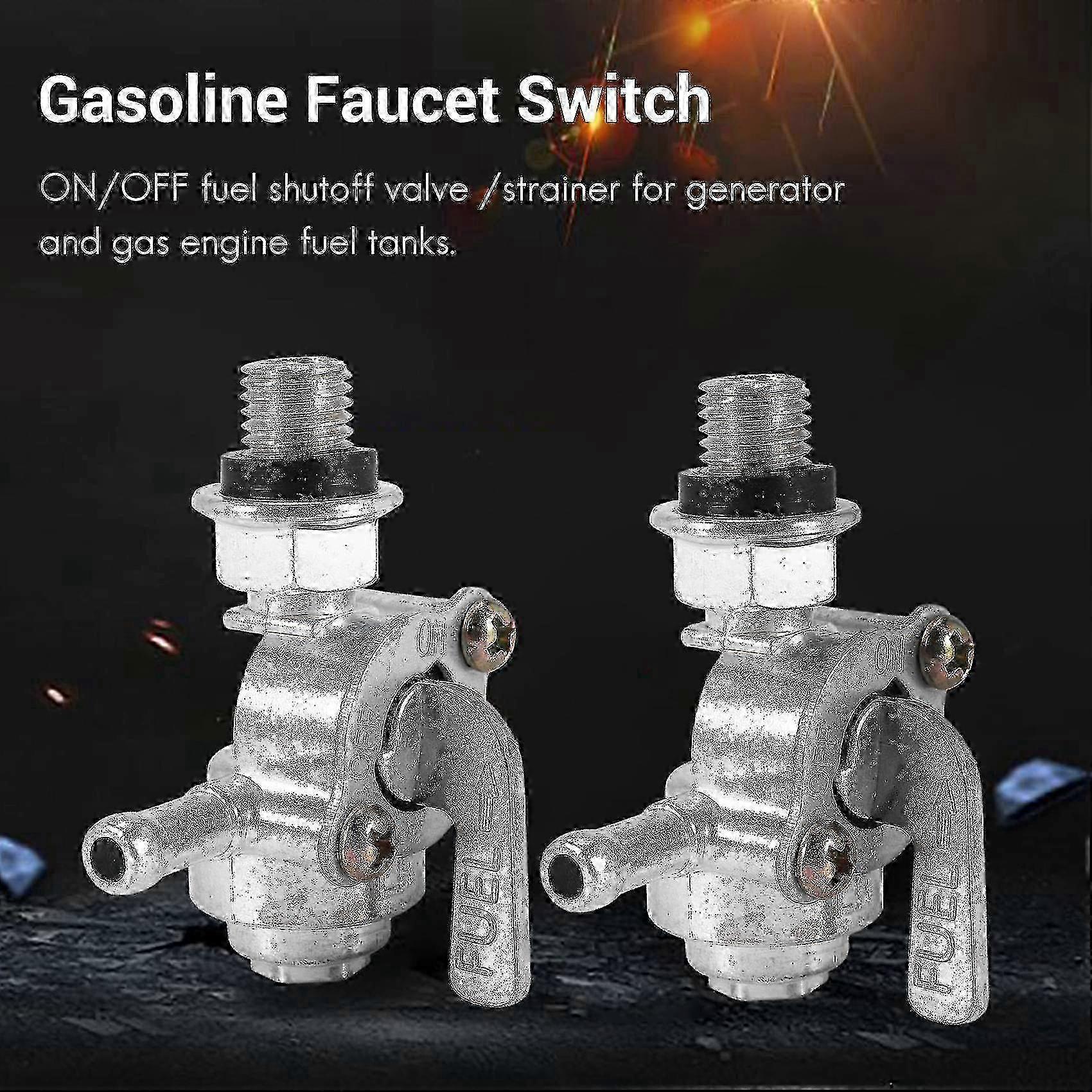 Gasoline tanks switch for generator 2x universal fuel faucet