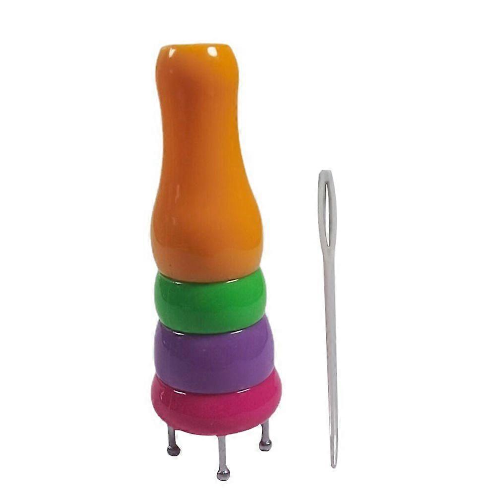 2pcs Plastic Knitting Tools Practical Wool Knitters Colorful Knitting Machines