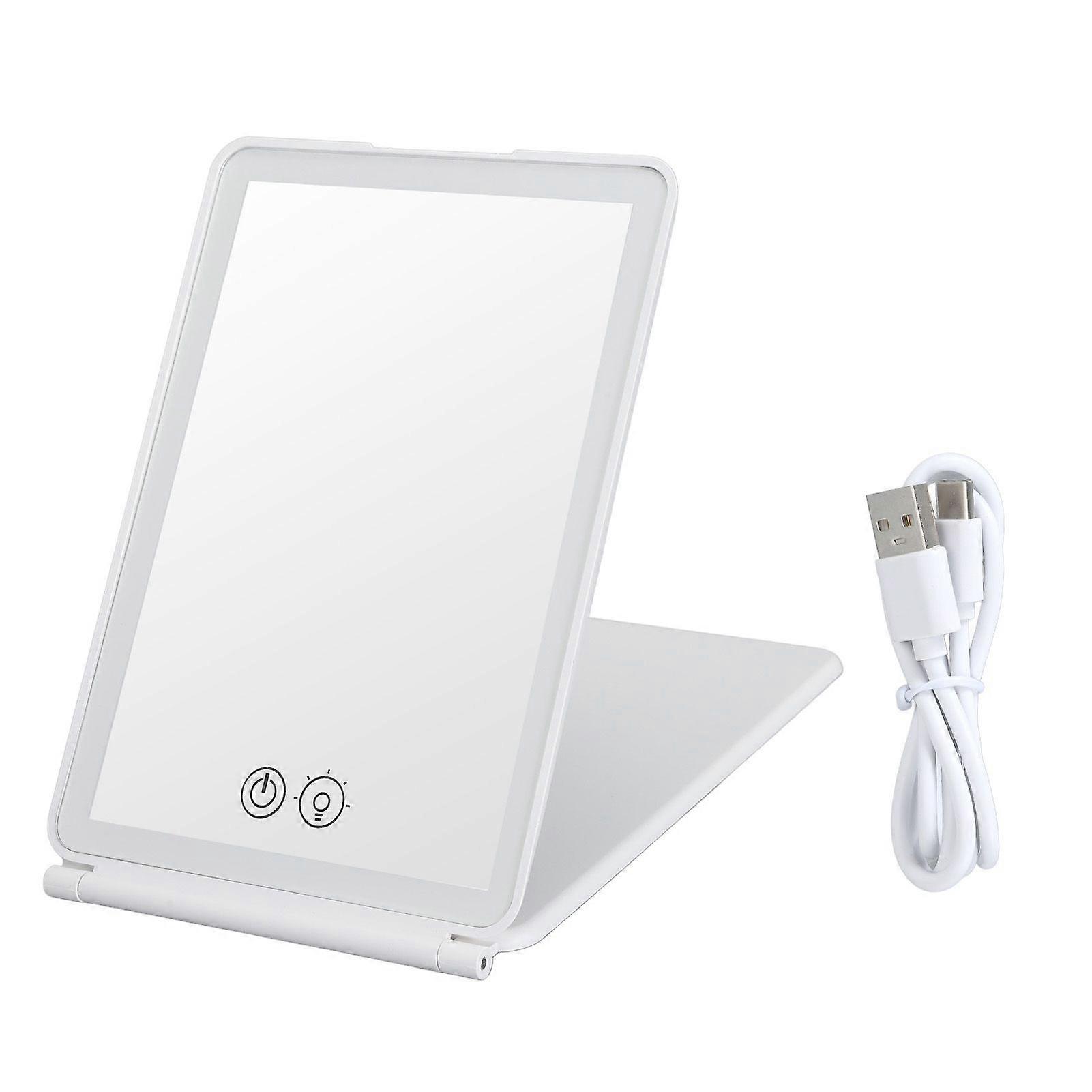 2025 Latest Model LED Makeup Mirror 3X Magnifying Lighted Compact Rechargeable...