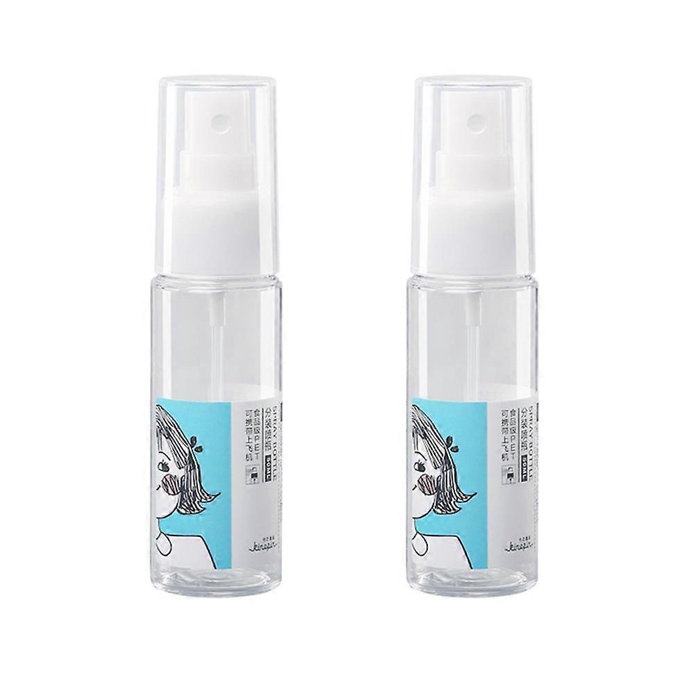 Dispenser Bottle Travel Daily Use 50ml Multi Color 2Pcs