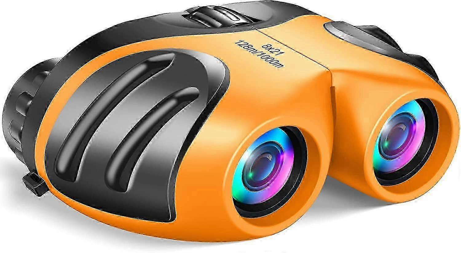 1PC,Binocular for Kids, Compact High Resolution Shockproof Binoculars,orange