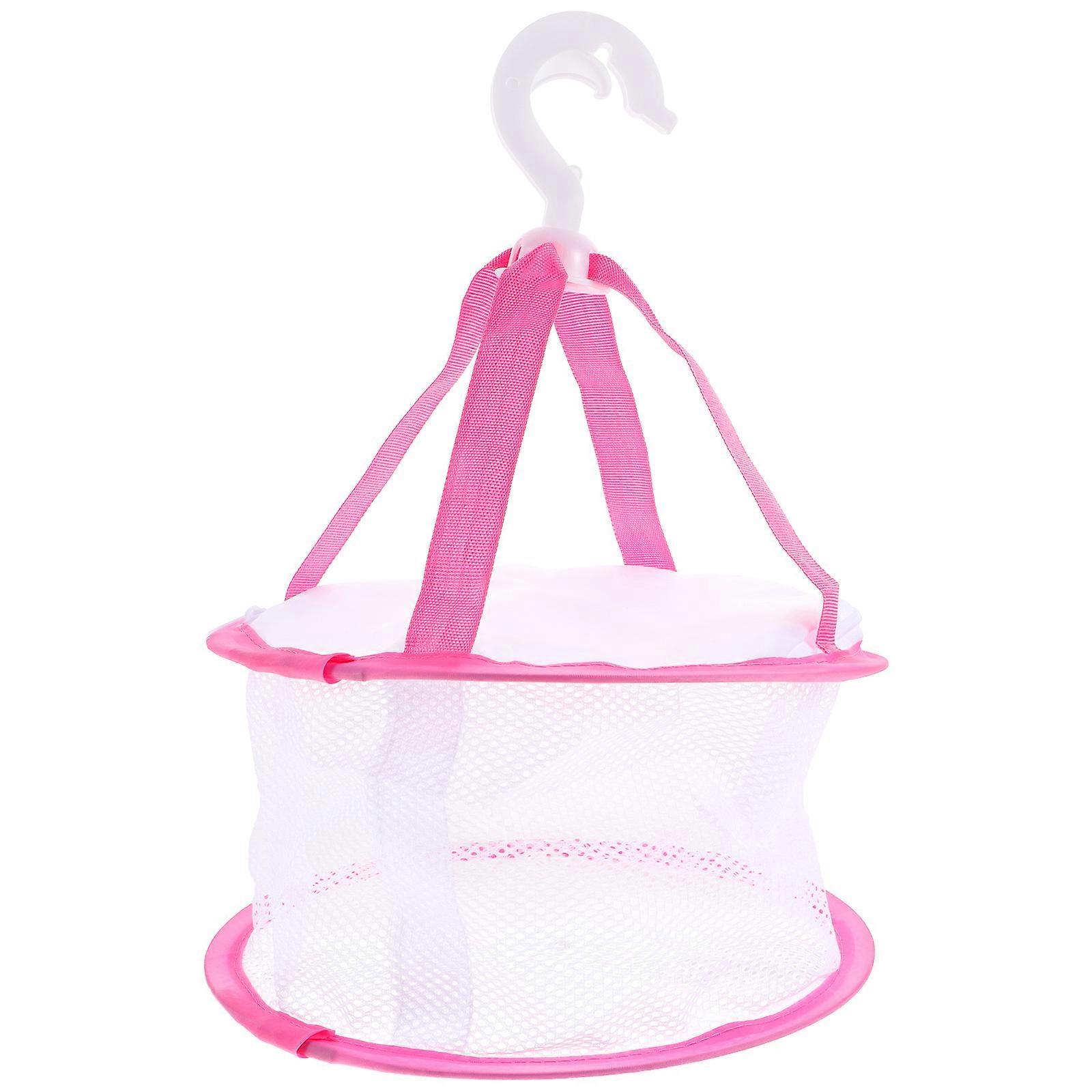 Beauty Egg Drying Net Bag Rectangular Powder Puff Drying Net Lightweight 8.5X8.5X5.3in Storing 1Pcs