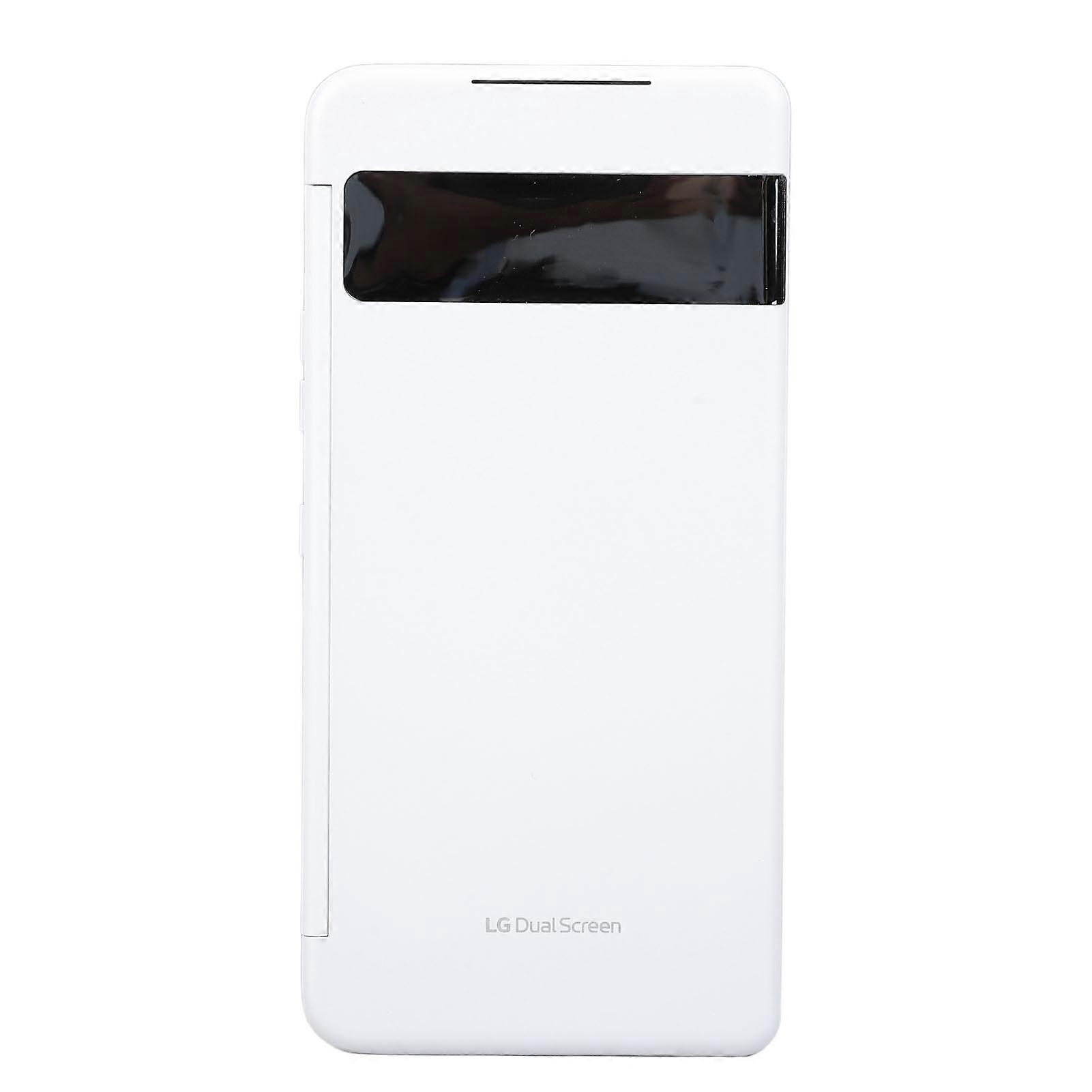 Dual Screen Phone Case for Velvet 5G for G9 ThinQ G910 G900 G900N with Magnetic Type C Adapter White
