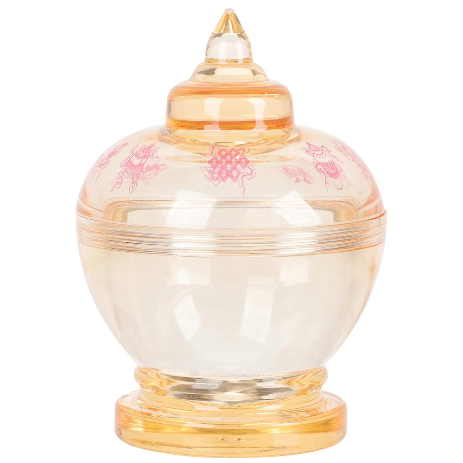 Tower Statue Acrylic Bottle Decor Vintage Architectural Model Ornaments 1Set