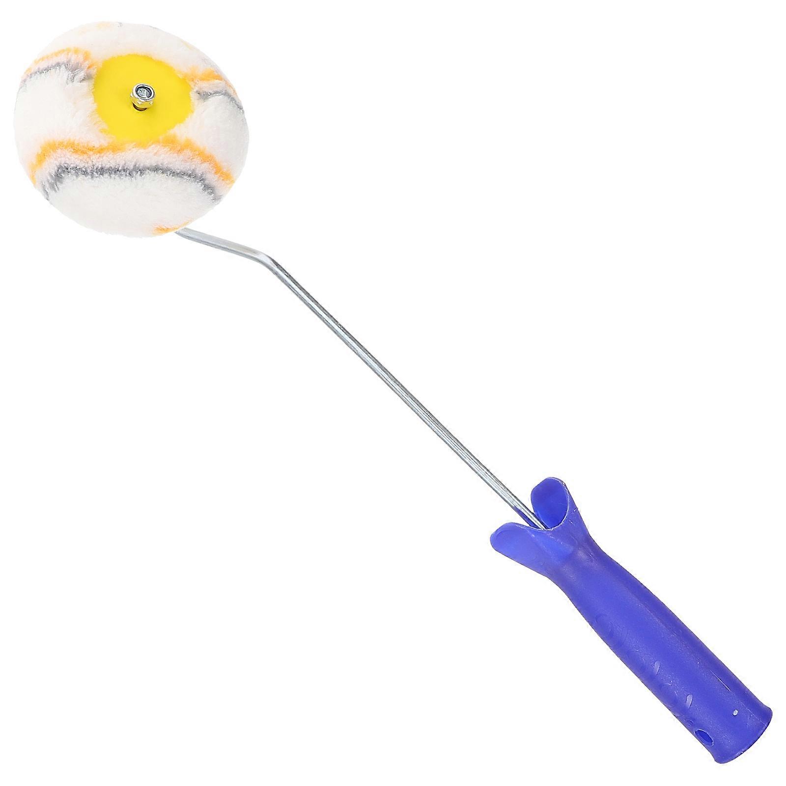 Compact Lightweight Multi Use Paint Roller for Smooth Streak Free Finish – Easy to Clean, Ergonomic Handle for Home & DIY Painting Projects