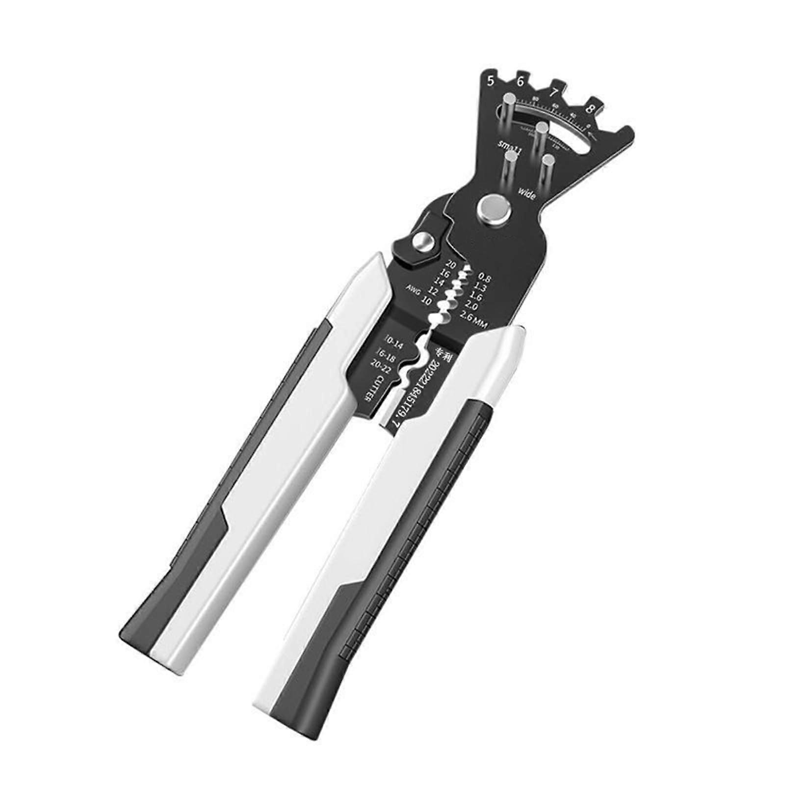 Kabel Stripper Tool, Wire Stripping Pliers, Professional Cable Cutter with Adjustable Blade and Ergonomic Grip