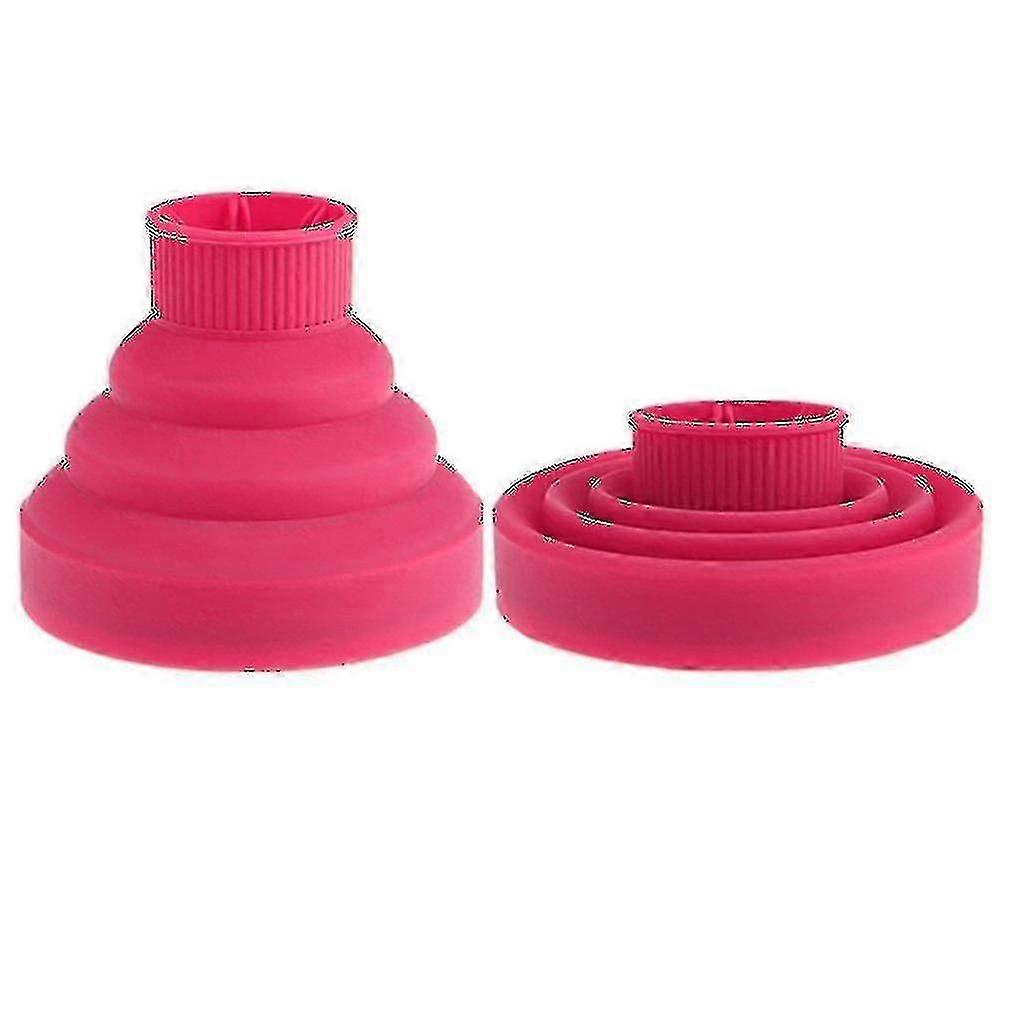 Hög Temp Resistent Silikon Hårtork Diffusor Lock Hopfällbart Salongverktyg