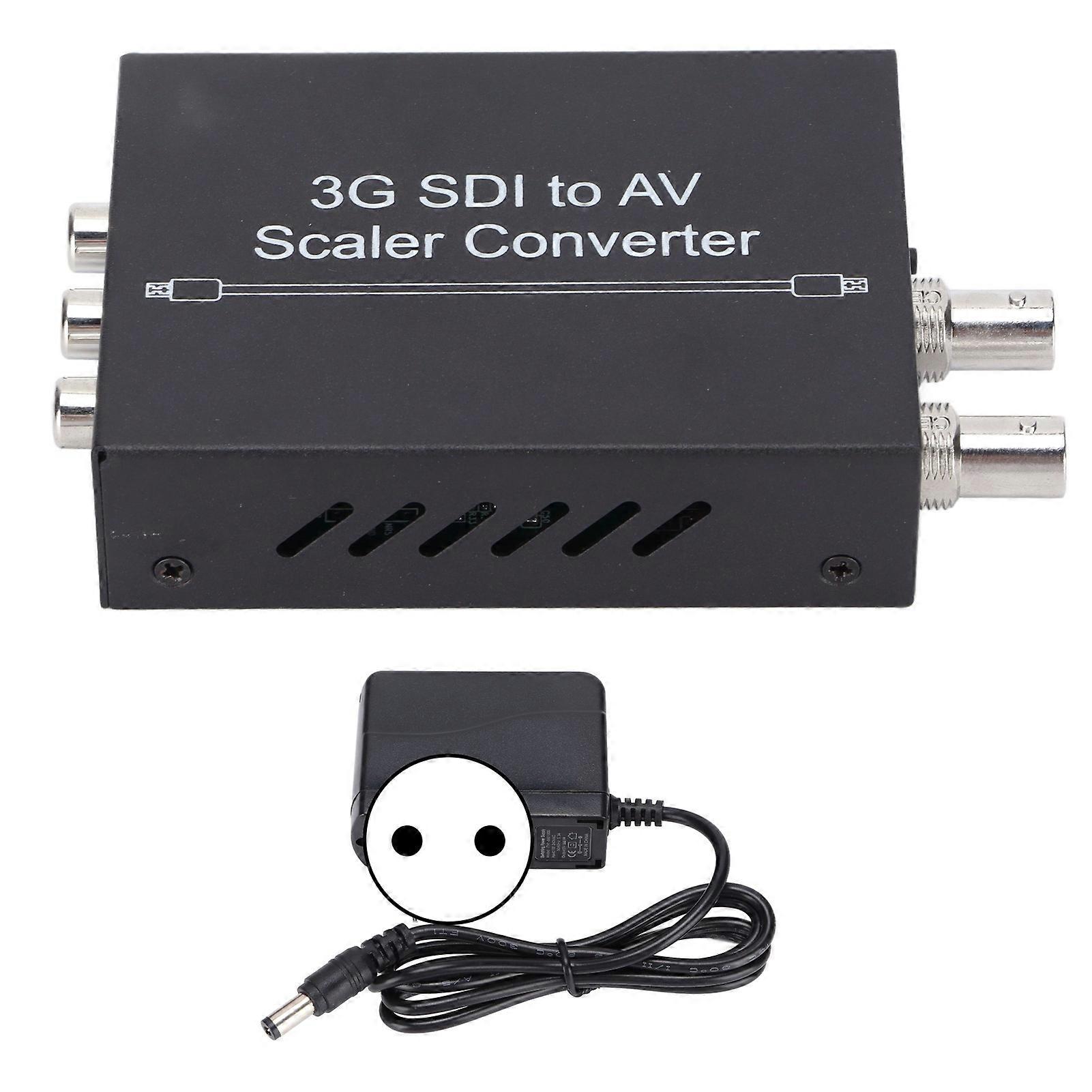 3G SDI to AV Converter SDI to PAL NTSCM Video Converter for Home Theater Camera AC
