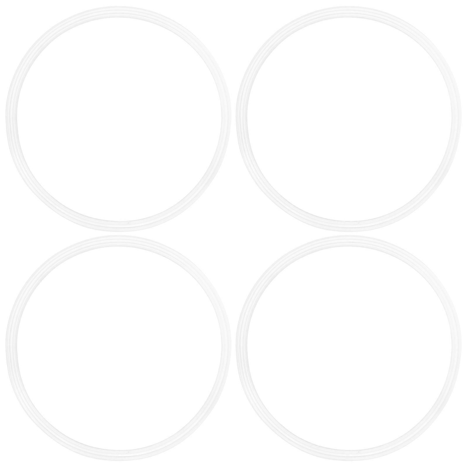 Lid Seal Replacement Gasket Tumblers Lid Traveling Use 2.67X2.67X0.08in 4Pcs Insulation