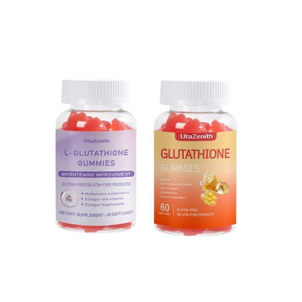 Utazenith Glutathione Gummy Bears for Flawless Skin and Overall Wellbeing Irresistible Fruit Flavor