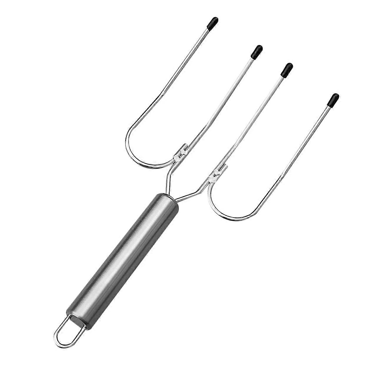 Meat Forks for Grilling Stainless Steel Barbecue Forks Ideal for Turkey, Chicken, and BBQ Tools