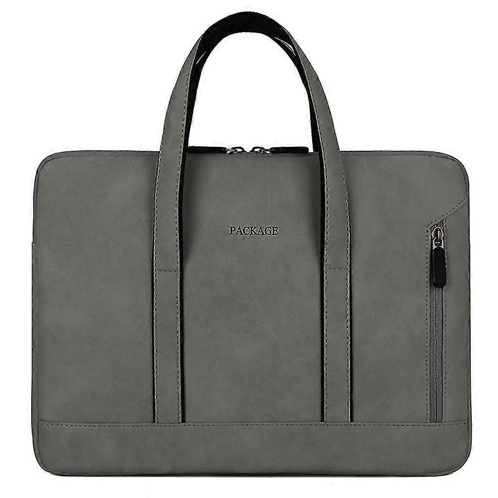 15.6in Portable Laptop Sleeve for Case Lady Fashion PU Briefcase Computer Liner