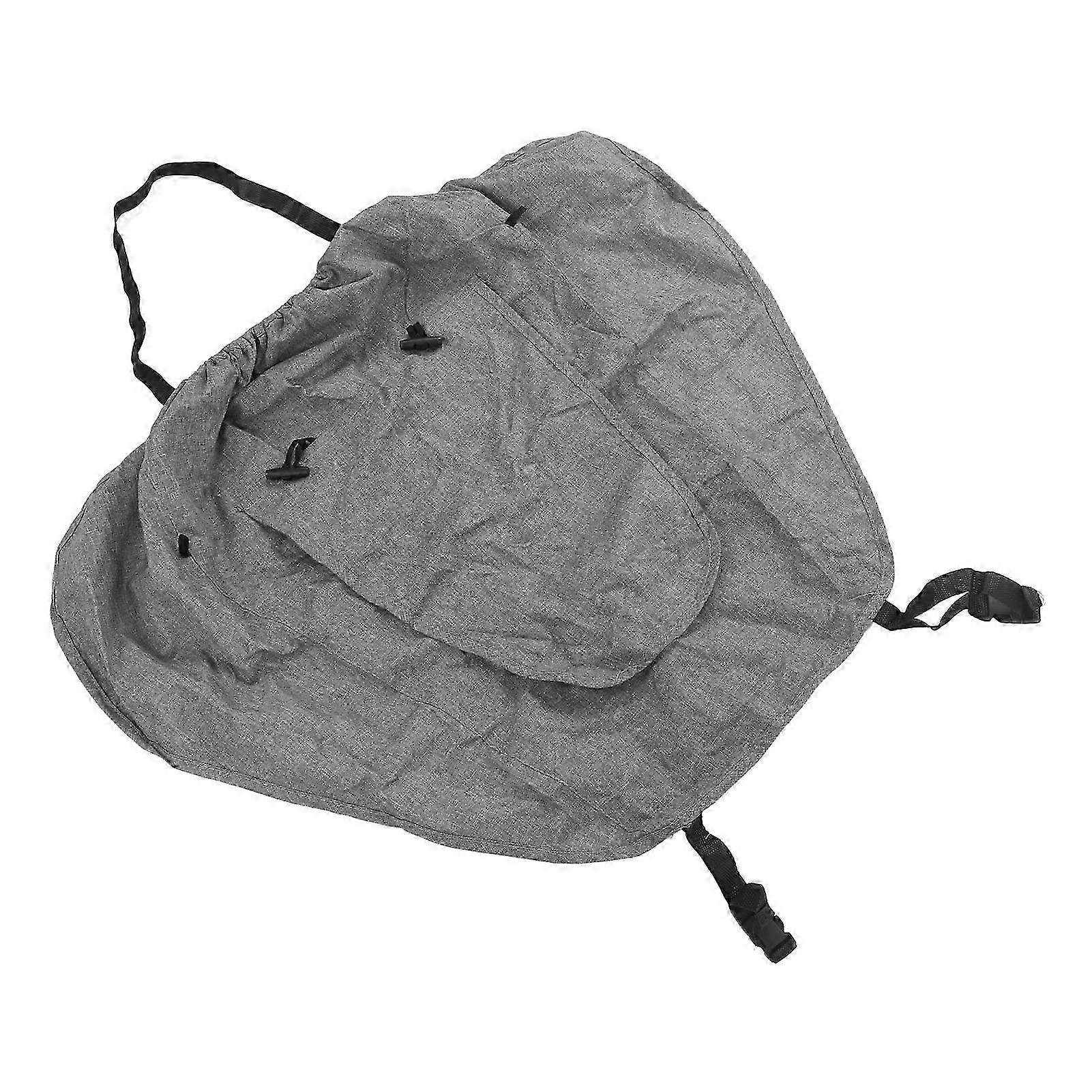 ベビーカーサンシェードカバーUV保護防水伸縮性乳児用キャリッジカバーアクセサリーグレー