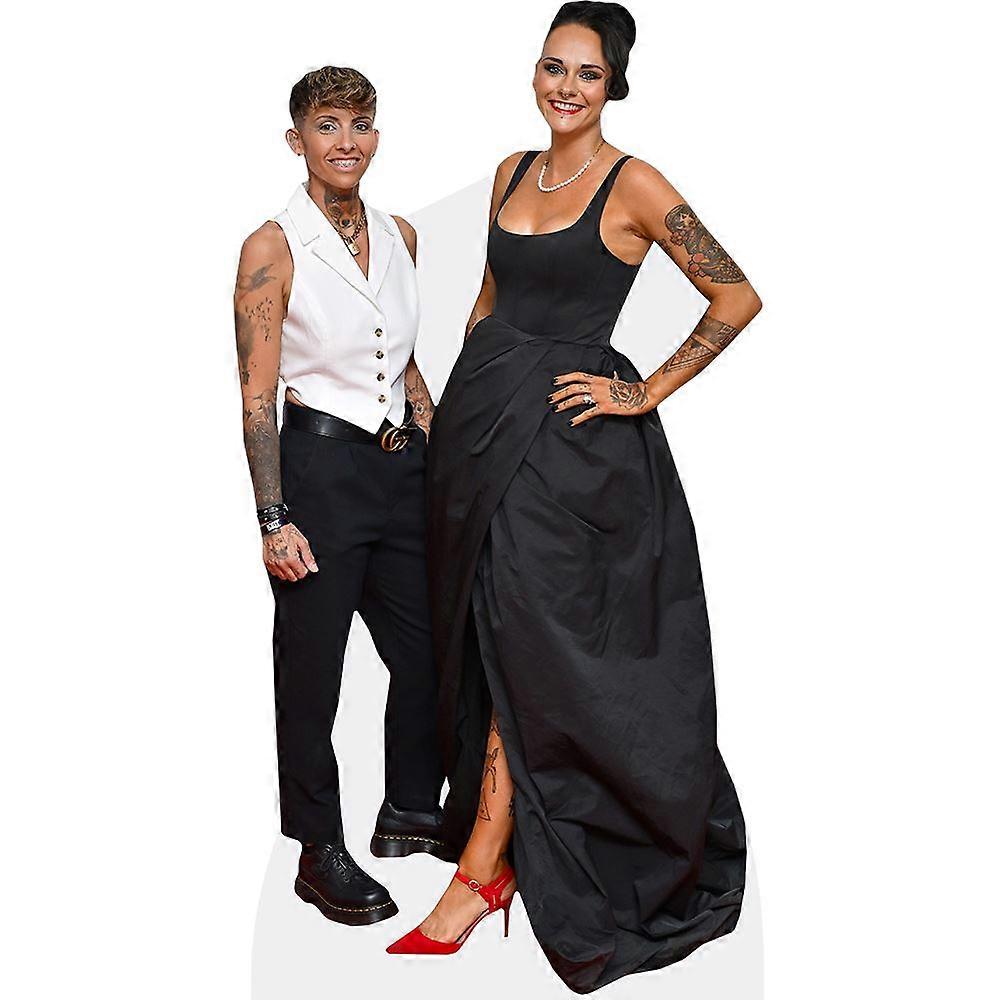 Cole And Abbie Howat (Duo 1) Mini Celebrity Cutout