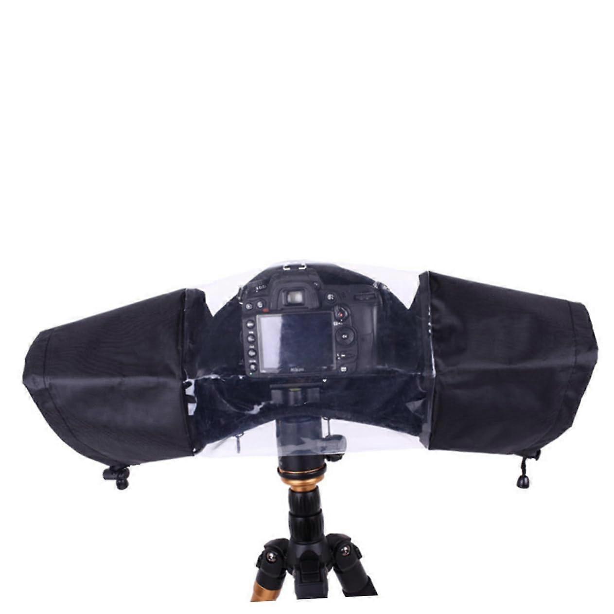 1 x Lens Rain Cover DSLR Rain Cover Camera Rain Cover for DSLR Camera Rain Cover for Digital Cameras Black