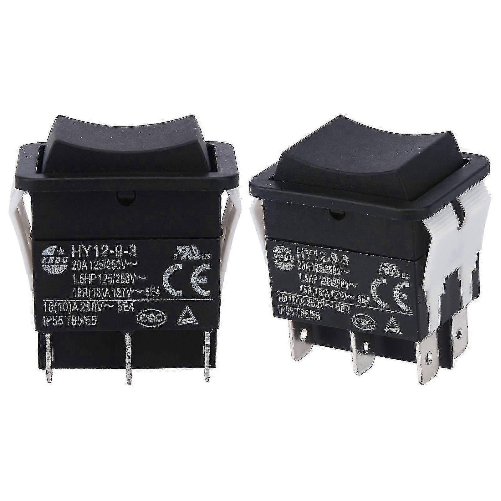 Small Industrial On Off Rocker Switch Push Button Boat Arc Durable
