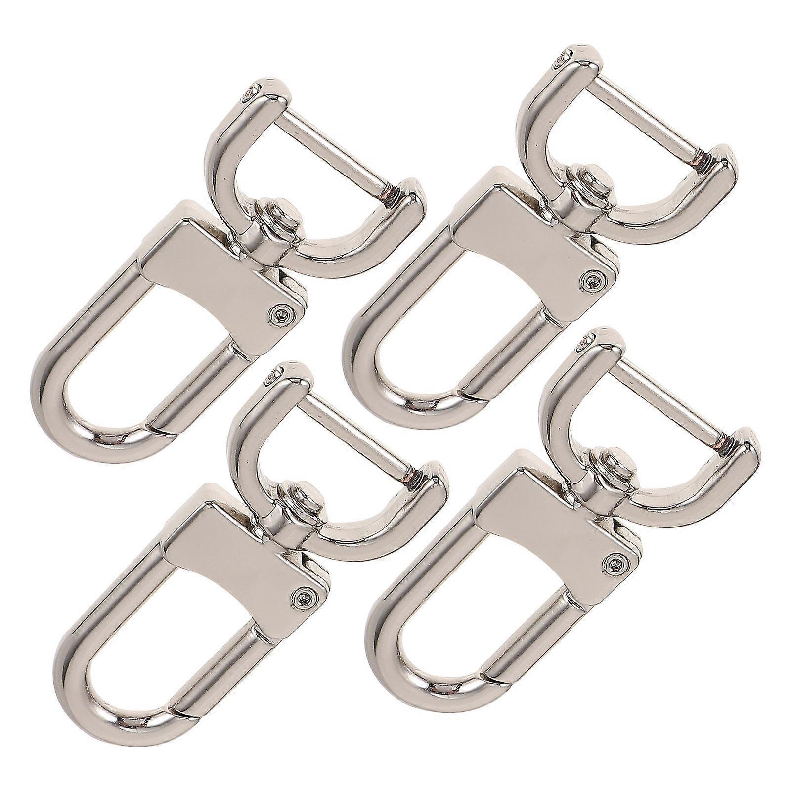 4pcs Detachable Metal Bag Buckles for Handbag Repair – Removable Clasp Connectors for Crafts, Belts, and Daily Use – Easy Installation