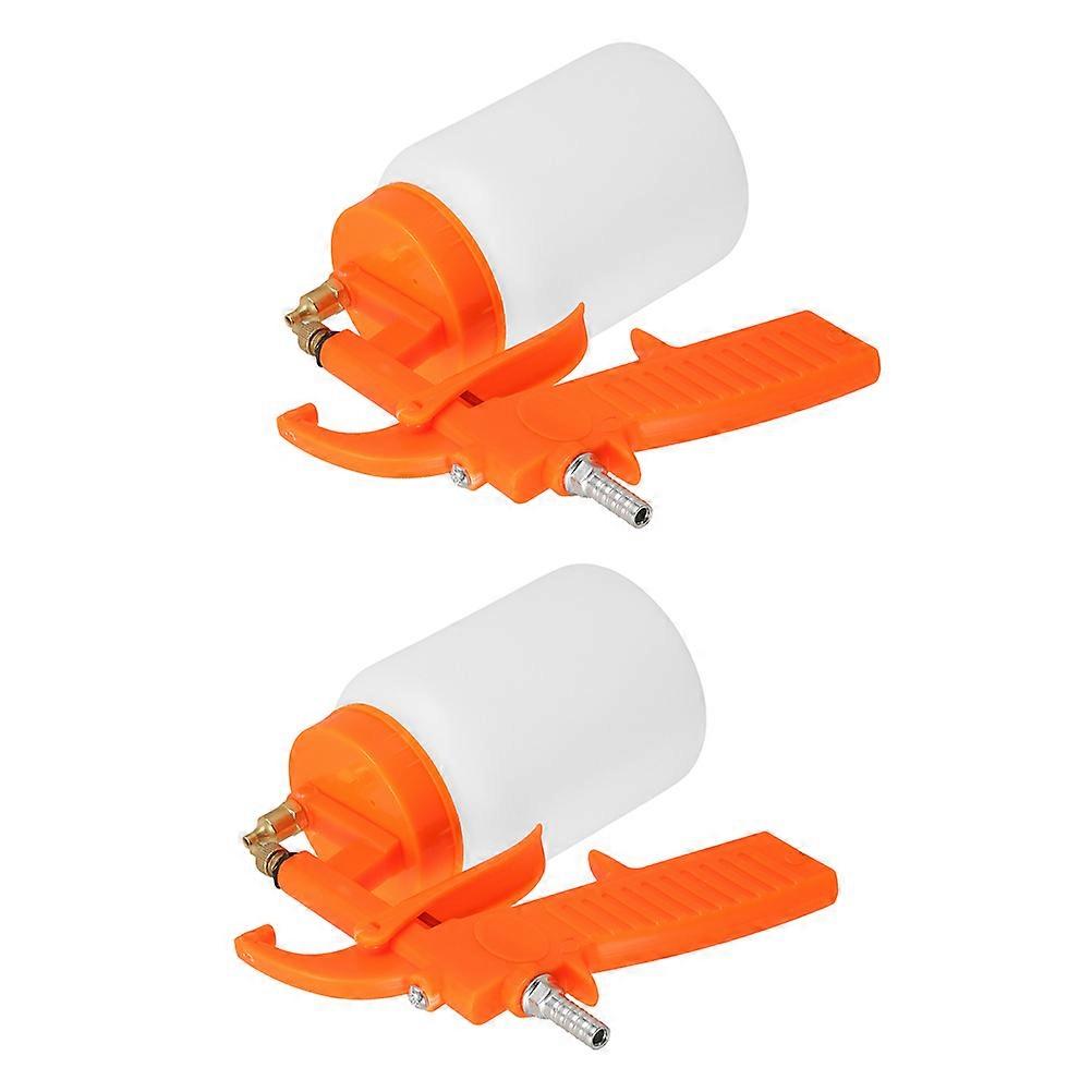 Pneumatic Paint Sprayer 2pcs Lightweight Spray Tool for Efficient Car and Cabinet Painting Fast Uniform Application Indoor Outdoor Use