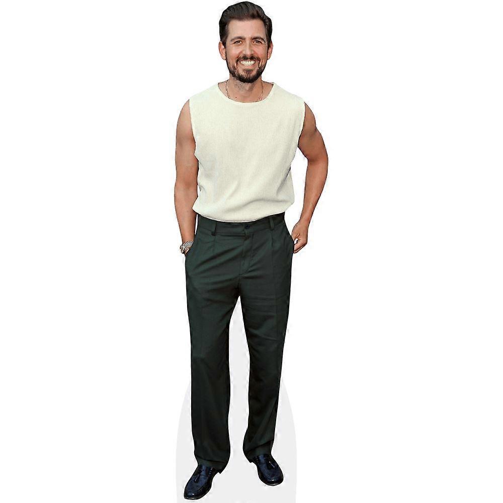 Christian Wackert (Vest) Cardboard Cutout (lifesize OR mini size). Standee. Stand Up.