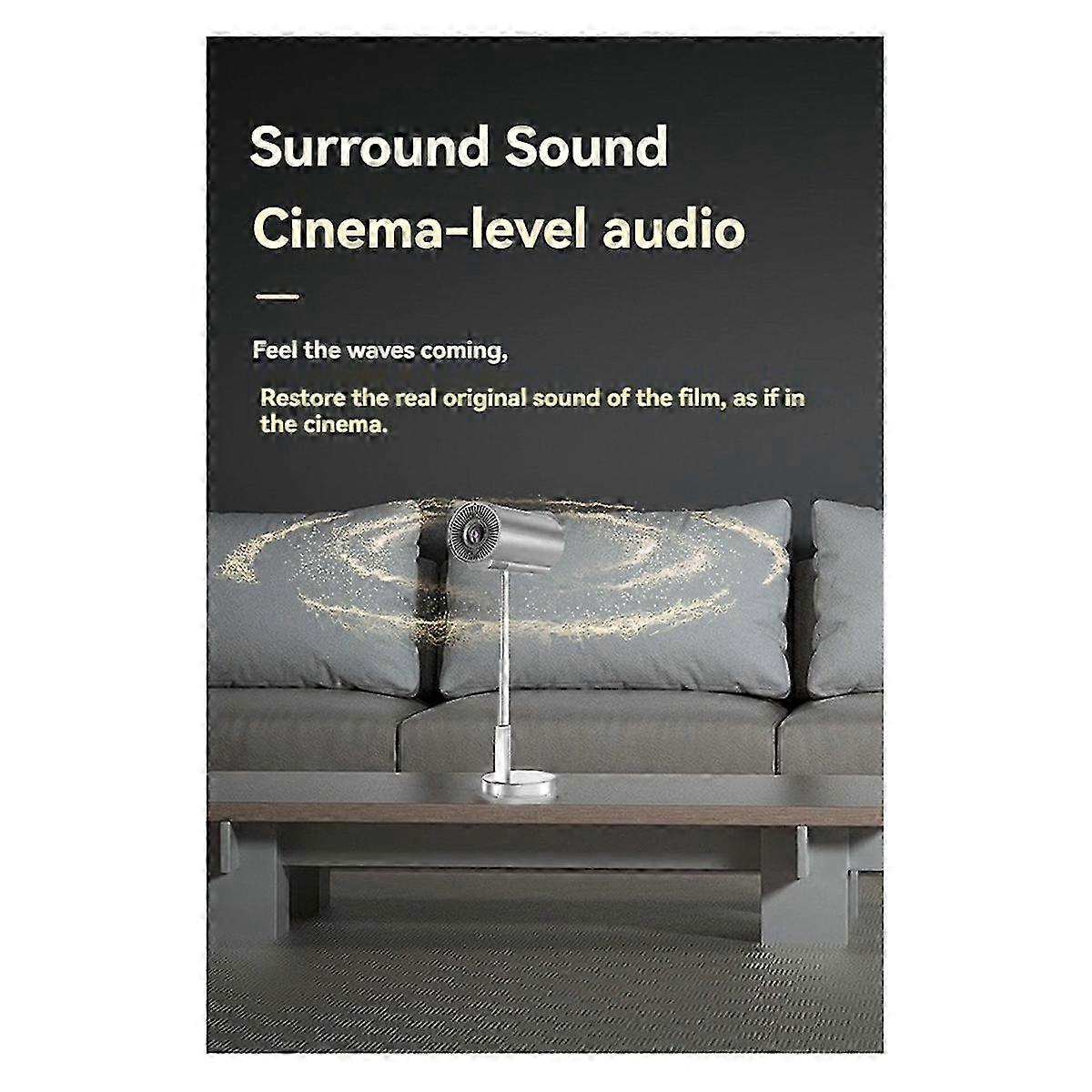 720Ppvideooprojectorrwifiibluetoothhsupportss4k 3ddsurrounddukkplug