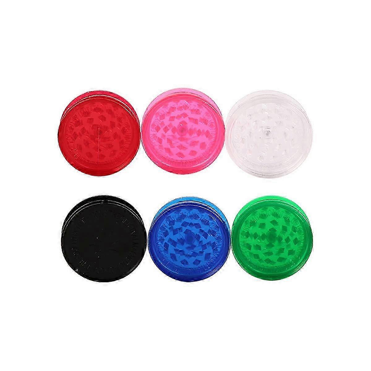 6-Pack Mini Herb Grinders for Efficient Spice Grinding, 2.3 Inches in Size