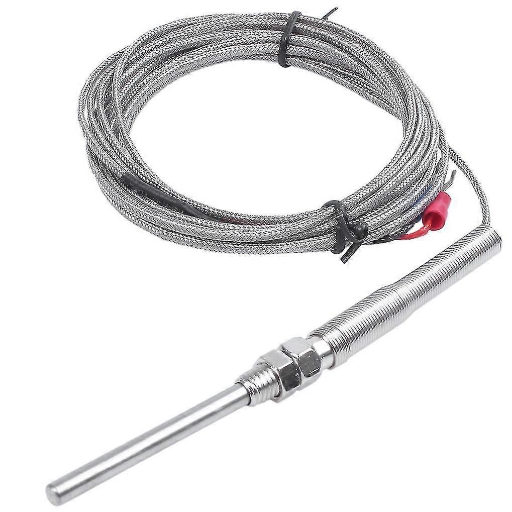 K Type 50x5mm 800c Probe Thermocouple Temperature Sensor Cable 9.8ft 3--