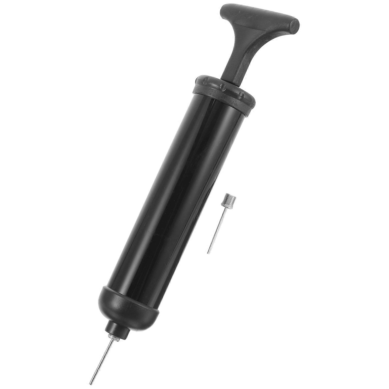 Portable Manual Basketball Pump – Lightweight Air Inflator for Yoga Balls & Sports Equipment, Compact Design with Inflation Needles for Home and