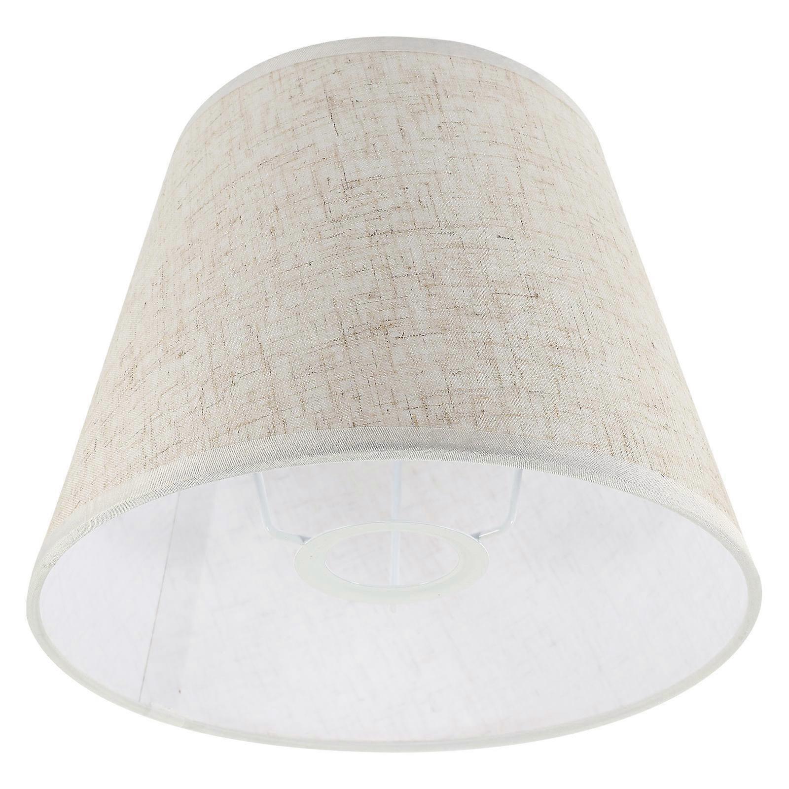 Lampshades For Floor Lamp Fabric Lamp Shade Bedside Lamp Hotel Use Round Bottom Simple Style 8.7×8.7×6.7in Create Warm Atmosphere 1Pack