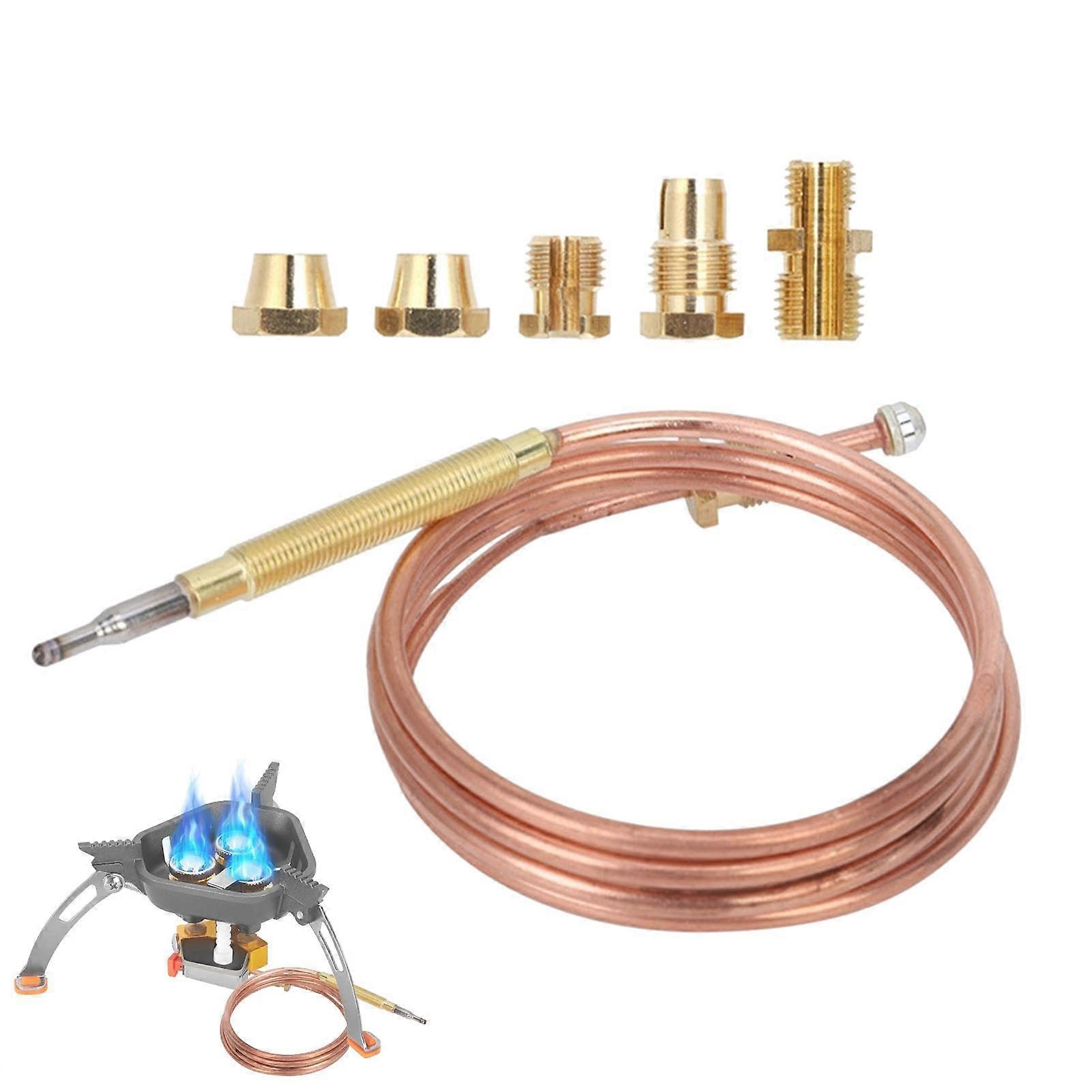 Replacement Thermocouple Flame Penetration Protection Insulated Sensor For Ovens Boilers Induction Cookers Fast Response