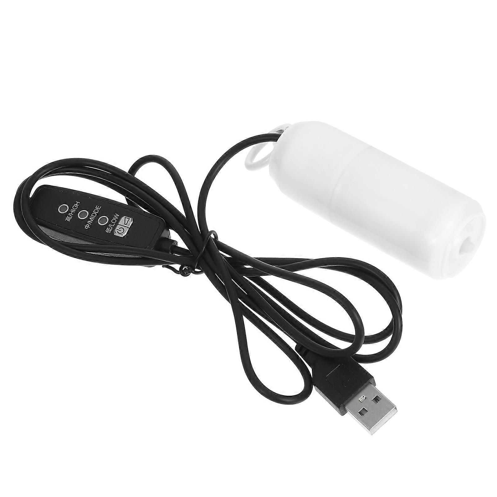 Usb Air Pump Aquarium Efficient Oxygenation Compact Design For Fish Tank Quiet And Use 1Pack